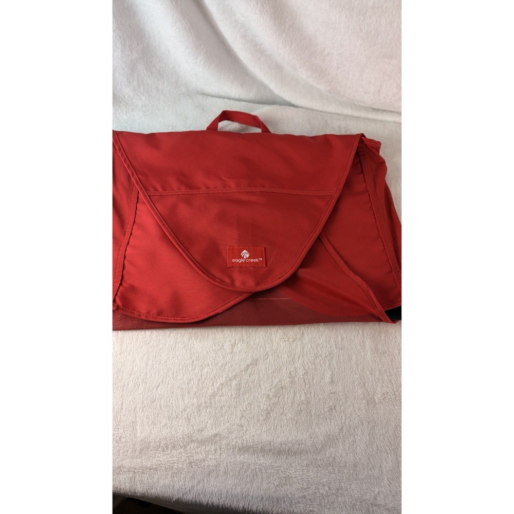 Eagle Creek Pack-It Med Garment Folder Luggage Packing Cube Wrinkle-Free Red EUC